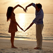 Romantic couple